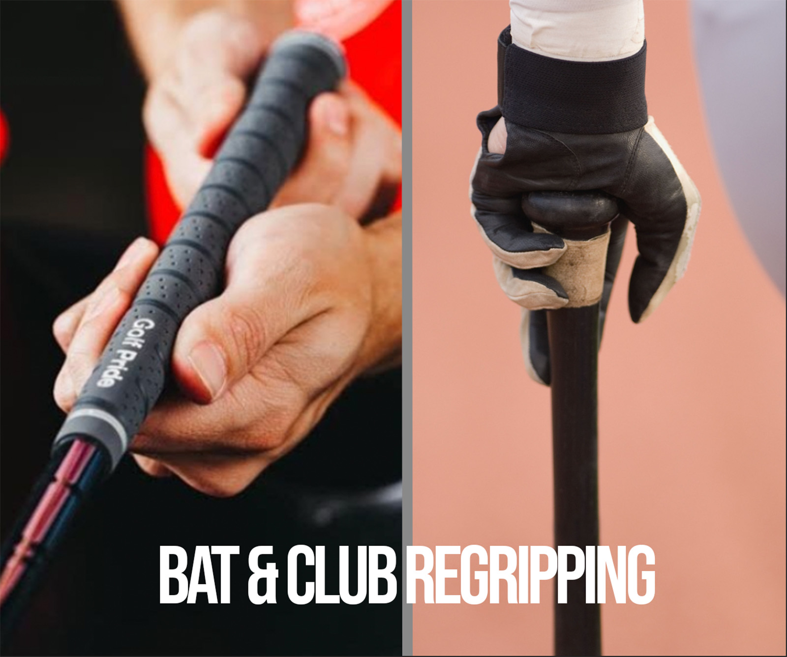 Bat & Club Regripping
